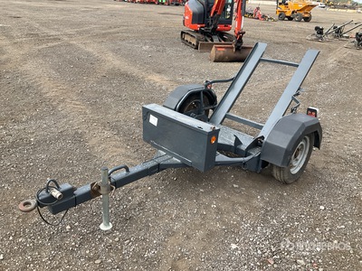 2015 Terex Pedestrian Roller Equipment Trailer