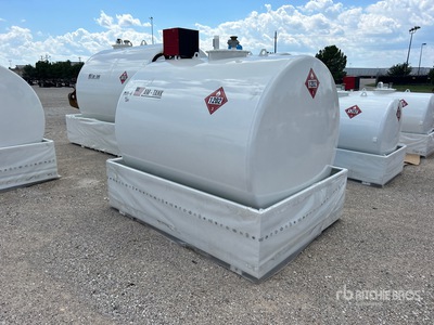 2025 AM Tank AM-TANK1000 1050 gal Skid Mounted Steel Diesel Réservoir de carburant (Unused)