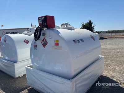 2025 AM Tank AM-TANK1000 1050 gal Skid Mounted Steel Tanque de combustible (Unused)