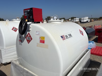 2025 AM Tank AM-TANK1000 1050 gal Skid Mounted Steel Fuel Tank (Unused)