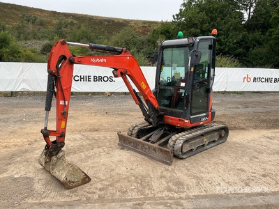 2016 Kubota U27-4 Excavadora de Cadenas
