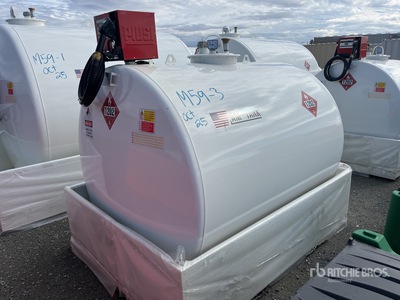 2025 AM Tank AM-TANK1000 1000 gal Skid Mounted Steel Tanque de combustible (Unused)