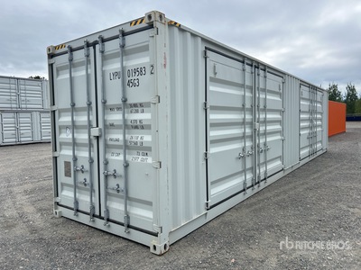 2024 40 ft High Cube Multi-Door Storage Container