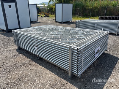 Quantity of (25) 2025 Suihe SF-D-25 10 ft x 6 ft Temporary Clôture de site (Unused)