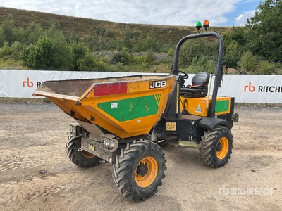2016 JCB 3TSTM 3 ton 4x4 Swivel dumper
