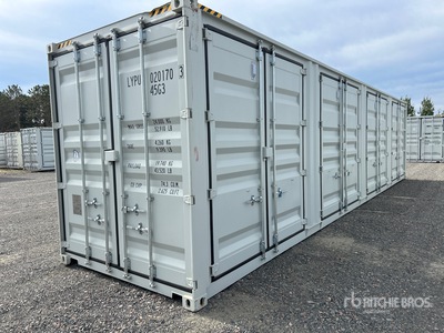 2025 40 ft High Cube Multi-Door Contenedor de almacenamiento