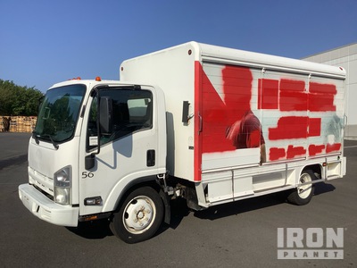 2014 Isuzu NRR 4x2 6 Bay Beverage Truck