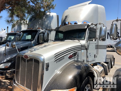 2014 Peterbilt 386 6x4 T/A Day Cab Truck Tractor (Inoperable)