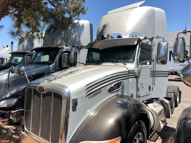 2014 Peterbilt 386 6x4 T/A Day Cab Truck Tractor (Inoperable)