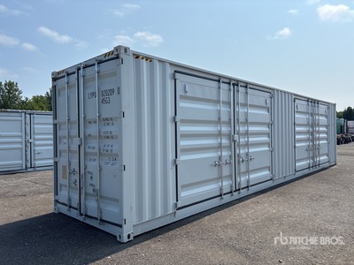 2025 40 ft High Cube Multi-Door Kontener magazynowy