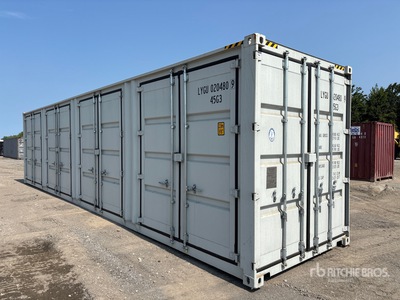 2024 40 ft High Cube Multi-Door Contenedor de almacenamiento