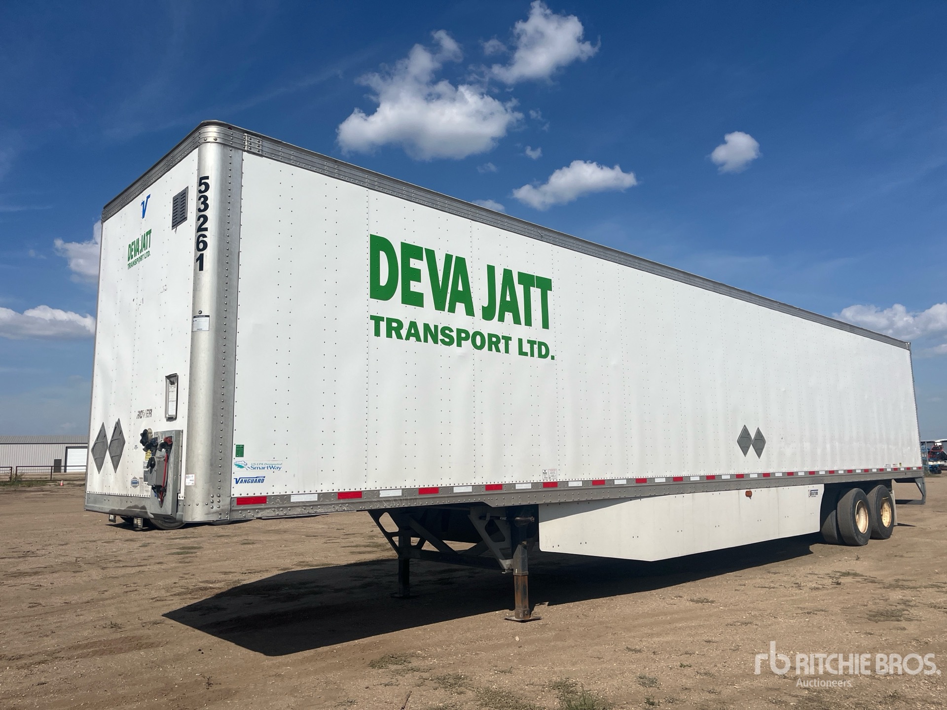 2023 Vanguard MaxCube 53 ft T/A Van Trailer