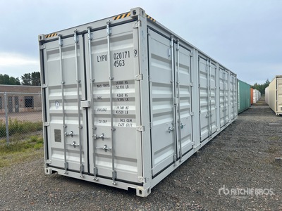 2025 40 ft High Cube Multi-Door Contenedor de almacenamiento