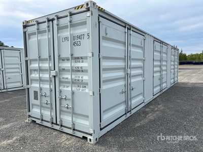 2024 40 ft High Cube Multi-Door Contenedor de almacenamiento