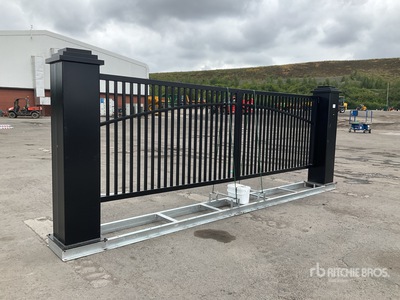 2025 GD20YF 5 m x 1.9 m Steel Heavy Duty Bi-Parting Double electric swing Driveway Gate (Unused)
