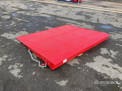 5 Ton steel container loading ramps (Unused)