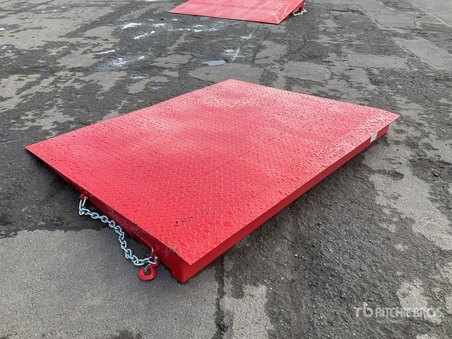 5 Ton steel container loading ramps Varios. Industrial (Unused ...