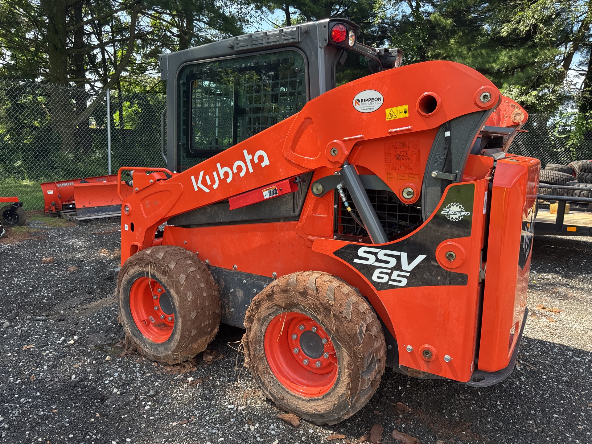 Surplus 2025 Kubota SSV65PHC Two-Speed High Flow Skid Steer