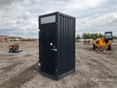 All steel single Tragbare Toilette