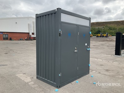 2025 WC13CD 2.2 m x 1.3 m Skid-Mounted All steel Double steel toilet block container style (Unused)