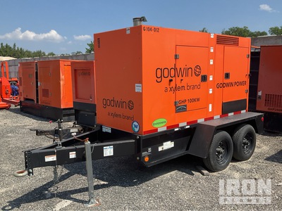 2019 Doosan G125WCU-3AT4F 100 kW Mobile Generator Set (Inoperable)