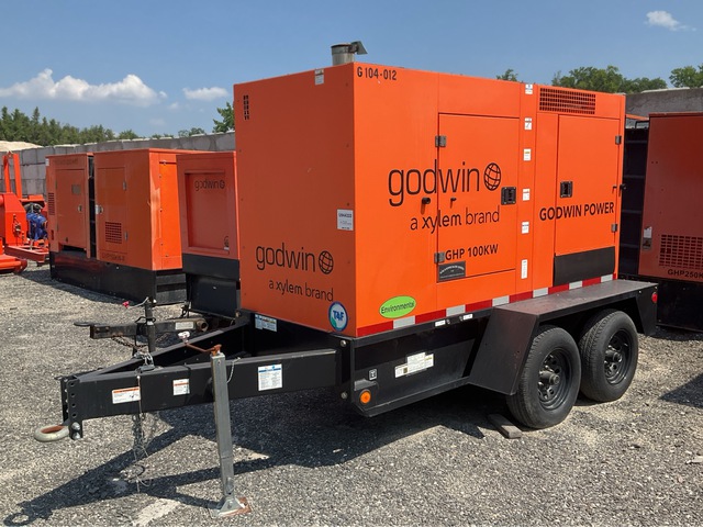 2019 Doosan G125WCU-3AT4F 100 kW Mobile Generator Set (Inoperable)