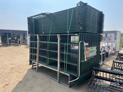 Quantity of (56) 2025 Suihe SP10-S-56 Powder Coated Livestock Panel (Unused)
