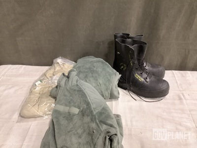 (60) Cold Weather Undershirts, (6) Cold Weather Jackets & Assorted Items