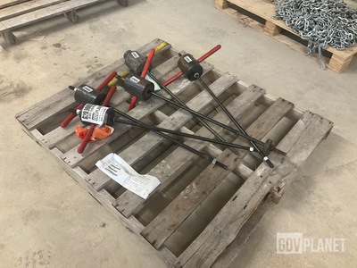 (5) Ground Rod Slide Hammers