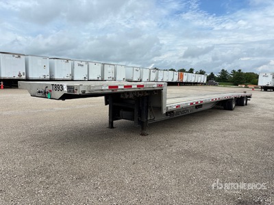 2020 Transcraft 524A 53 ft T/A Spread Axle Step Deck Trailer
