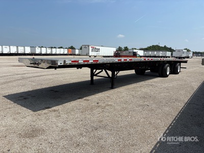 2020 Transcraft 554C 53 ft T/A Spread Axle Zijtrailer met gordijn