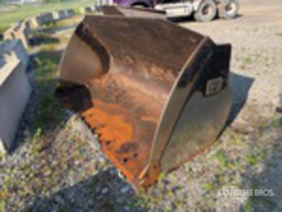 Cat 99 in Wheel Loader Bucket