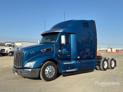 2020 Peterbilt 579 6x4 Sleeper Truck Tractor