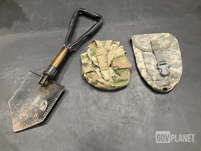 (194) Entrenching Tool Carriers, (148) Canteen Pouches & Assorted Items