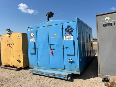 2010 Isuzu 54 kW Skid-Mounted Dual Generator Set (Inoperable)