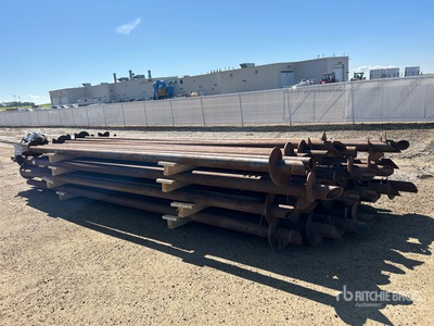 Quantity of (56) Screw Piles