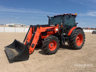 2018 Kubota M6-141DTCC-F Allradtraktor