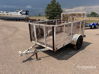1996 Big Tex 8 ft S/A Utility Trailer