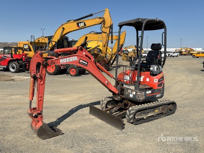 2018 Kubota U17 Mini Excavator