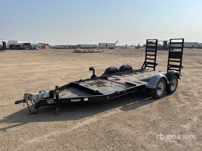 2020 Miska Trailer Company 14 ft T/A Equipment Trailer