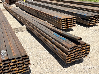 Quantity of (30) 1 in x 2 in x 24 ft 4GA Rectangle Steel Tubing
