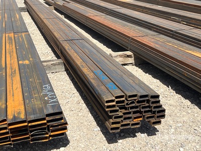 Quantity of (30) 1 in x 2 in x 20 ft 4GA Rectangle Steel Tubing