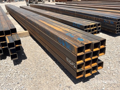 Quantity of (16) 3 in x 3 in x 24 ft 11 GA Square Steel Tubing