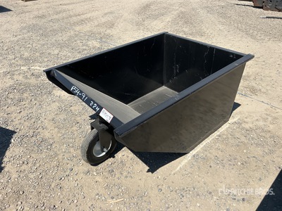 2025 Kit Containers 39 in Mini Skid Steer Dump Hopper (Unused)