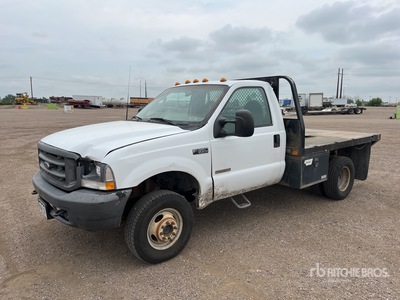 2003 Ford F-350 XL 4x4 Flatbed Truck