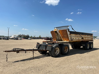 2000 Load Line GSDSP28 22 ft Quad/A End Dump Trailer