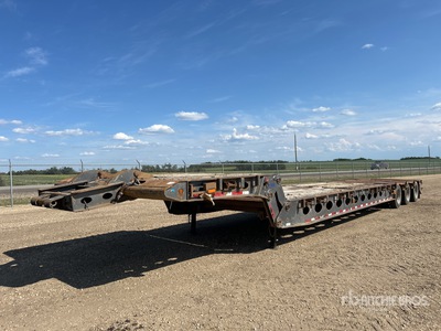 1997 Peerless 54 ft Tri/A Folding Neck Trailer