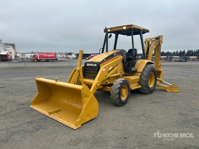 1999 Cat 416C 4x4 を見 Backhoe Loader