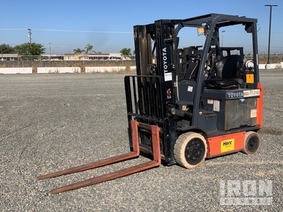 2017 Toyota 8FBCU25 4400 lb Electric Forklift