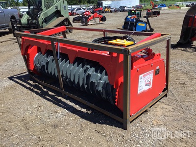 Raytree RMBD72 72" Skid Steer Drum Mulcher - Unused
